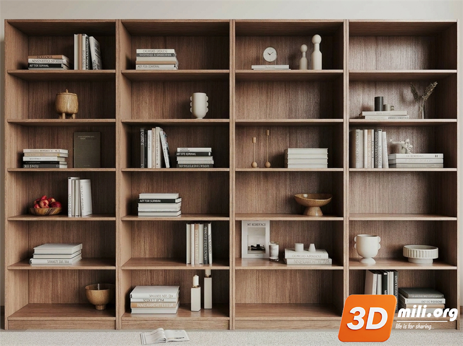 Bookcase Skp Files
